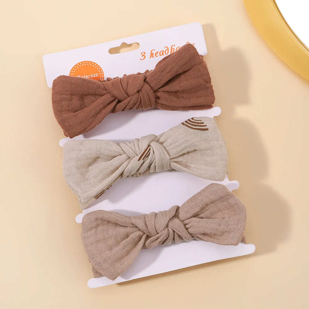 3Pcs Baby Girls Headband Set