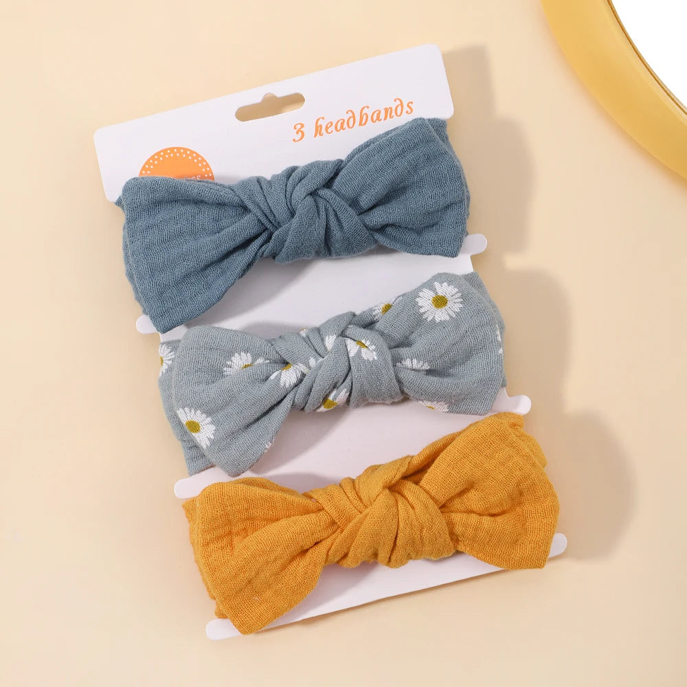 3Pcs Baby Girls Headband Set