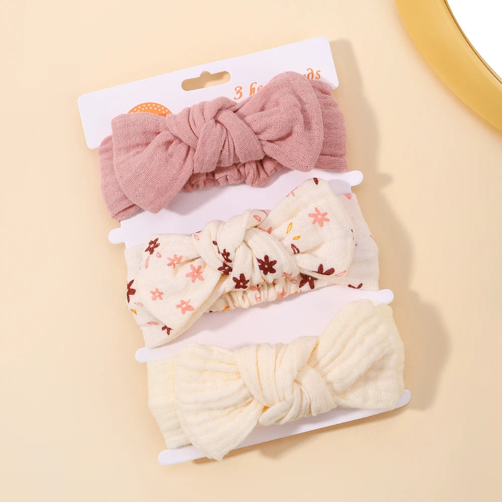 3Pcs Baby Girls Headband Set
