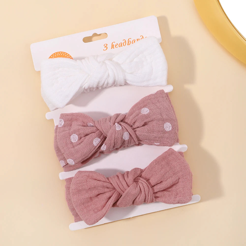 3Pcs Baby Girls Headband Set