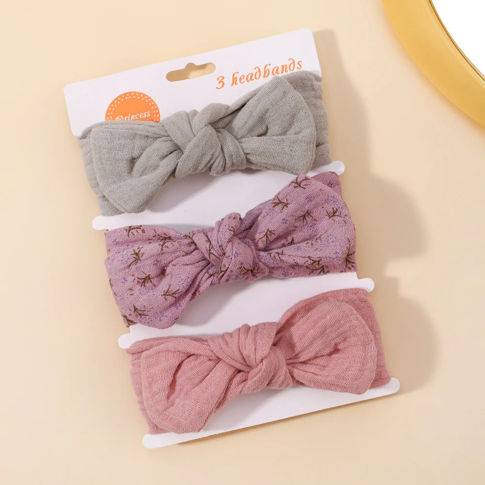 3Pcs Baby Girls Headband Set
