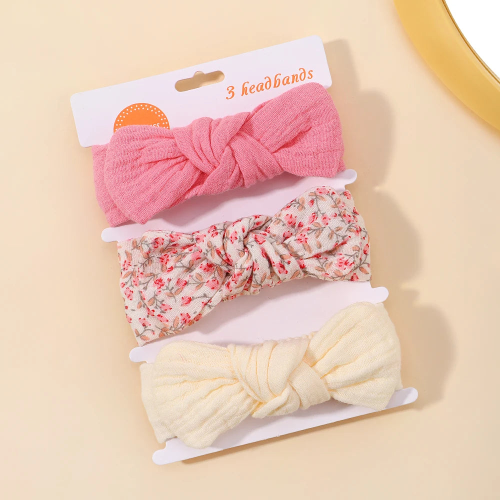 3Pcs Baby Girls Headband Set
